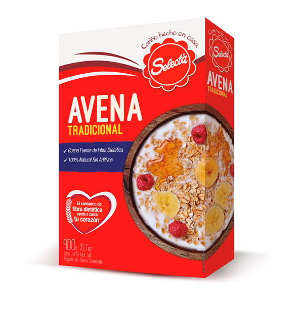 SELECTA AVENA TRADICIONAL 900 GR Carozzi